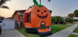 20200914 180128 764794101 1 15' Pumpkin Bounce House: B-015