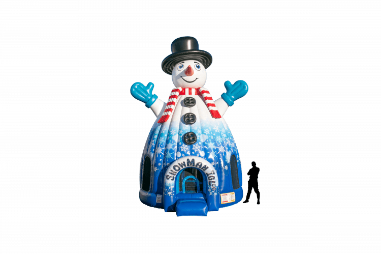 Large Snowman Igloo Bounce