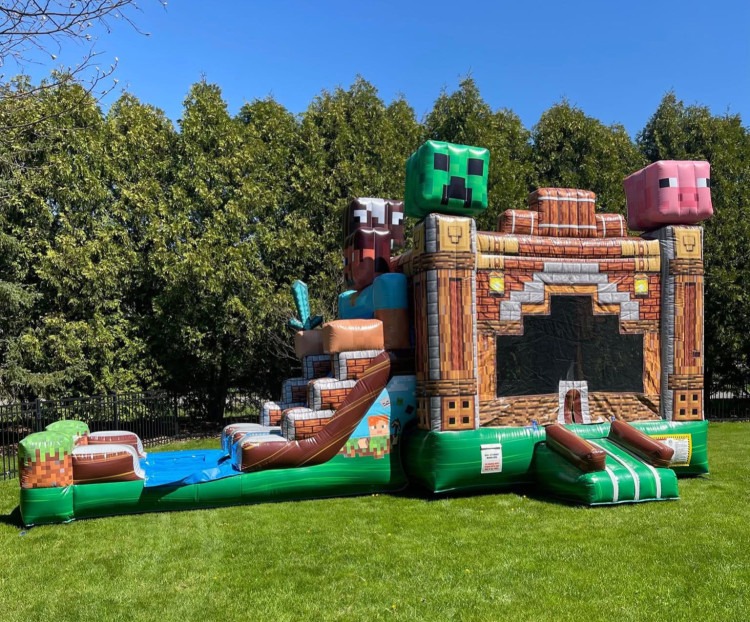 (Large) Pixel Combo Bounce (Waterslide) #213 (Large) Pixel Combo Bounce (Waterslide) #213
