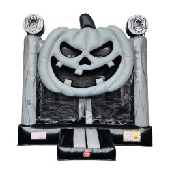 Halloween Pumpkin Grey (Large)